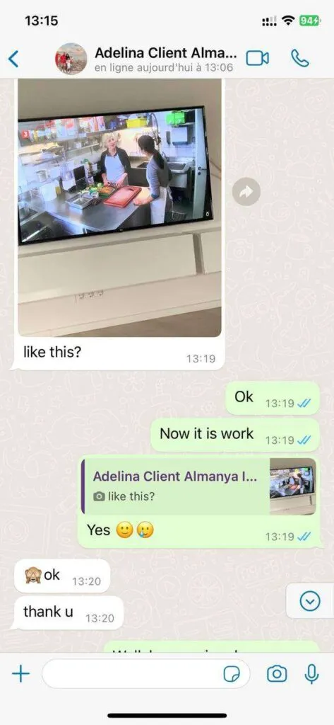 WhatsApp kundemelding og tilbakemelding 4